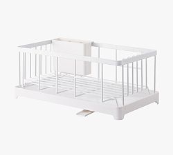 Open Box: Yamazaki Tosca Wire Dish Drying Rack - White