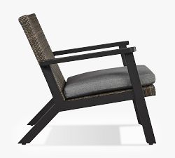 Beta Wicker Outdoor Lounge Chairs, Set of 2