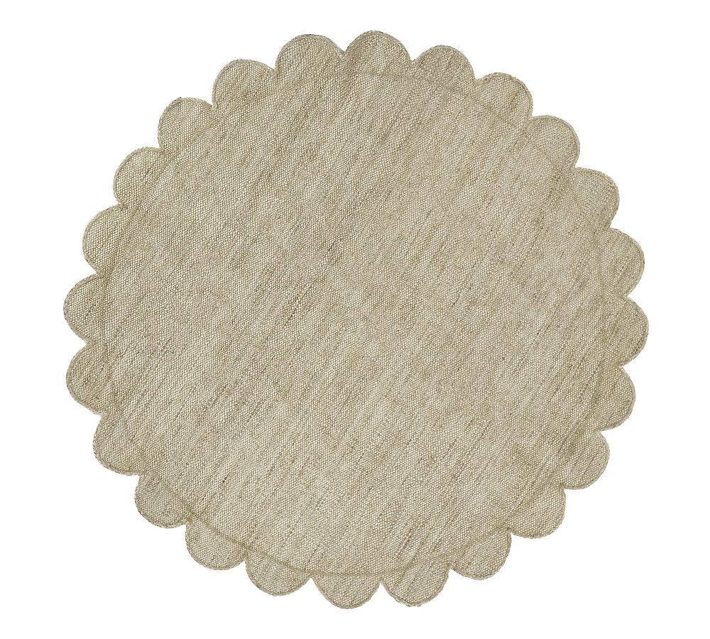 Pure Salt Parikia Handwoven Jute Round Rug - Natural, 8' x 8' Round