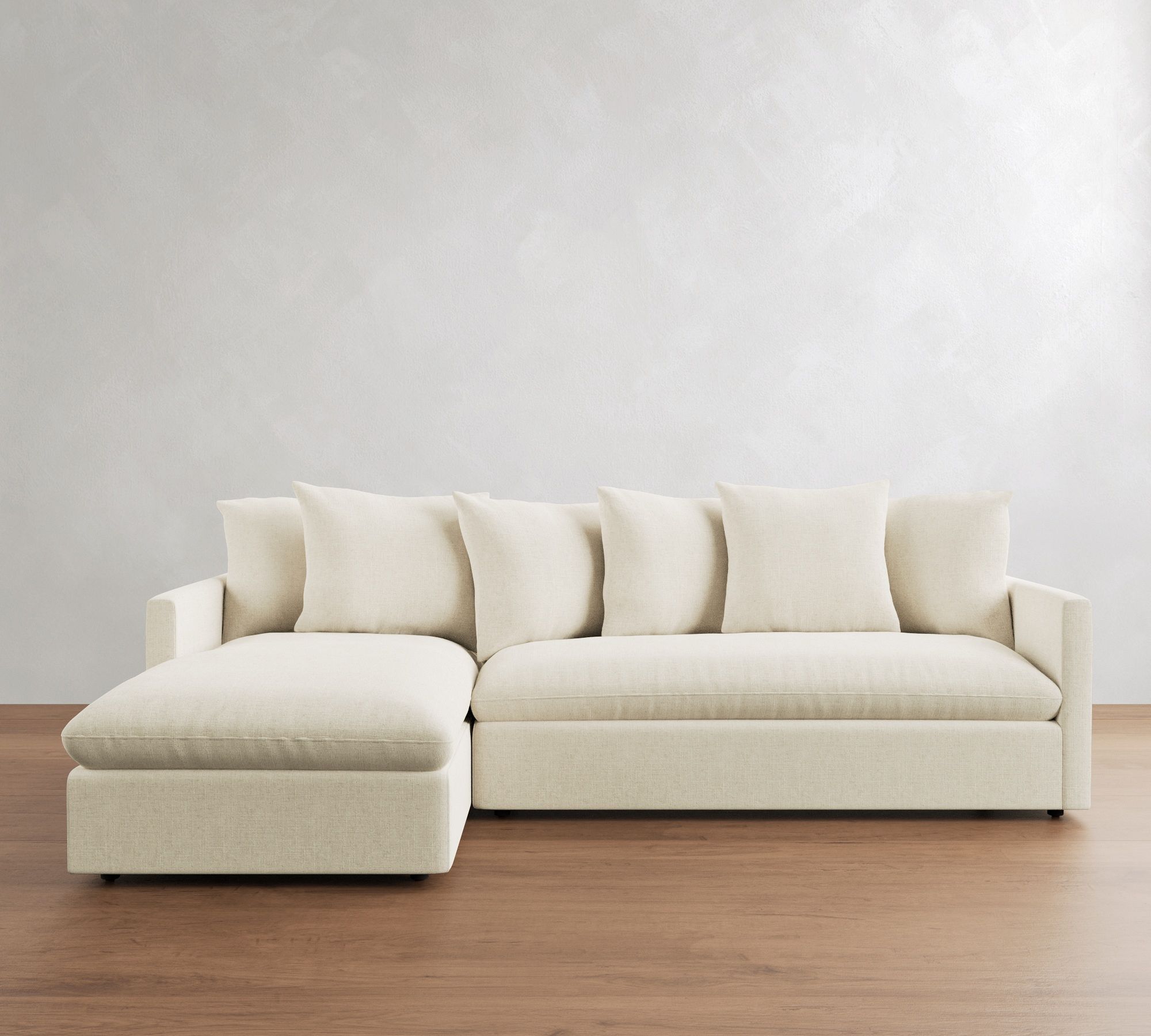 Union Scatterback Chaise Sectional (110") - thumbnail 5