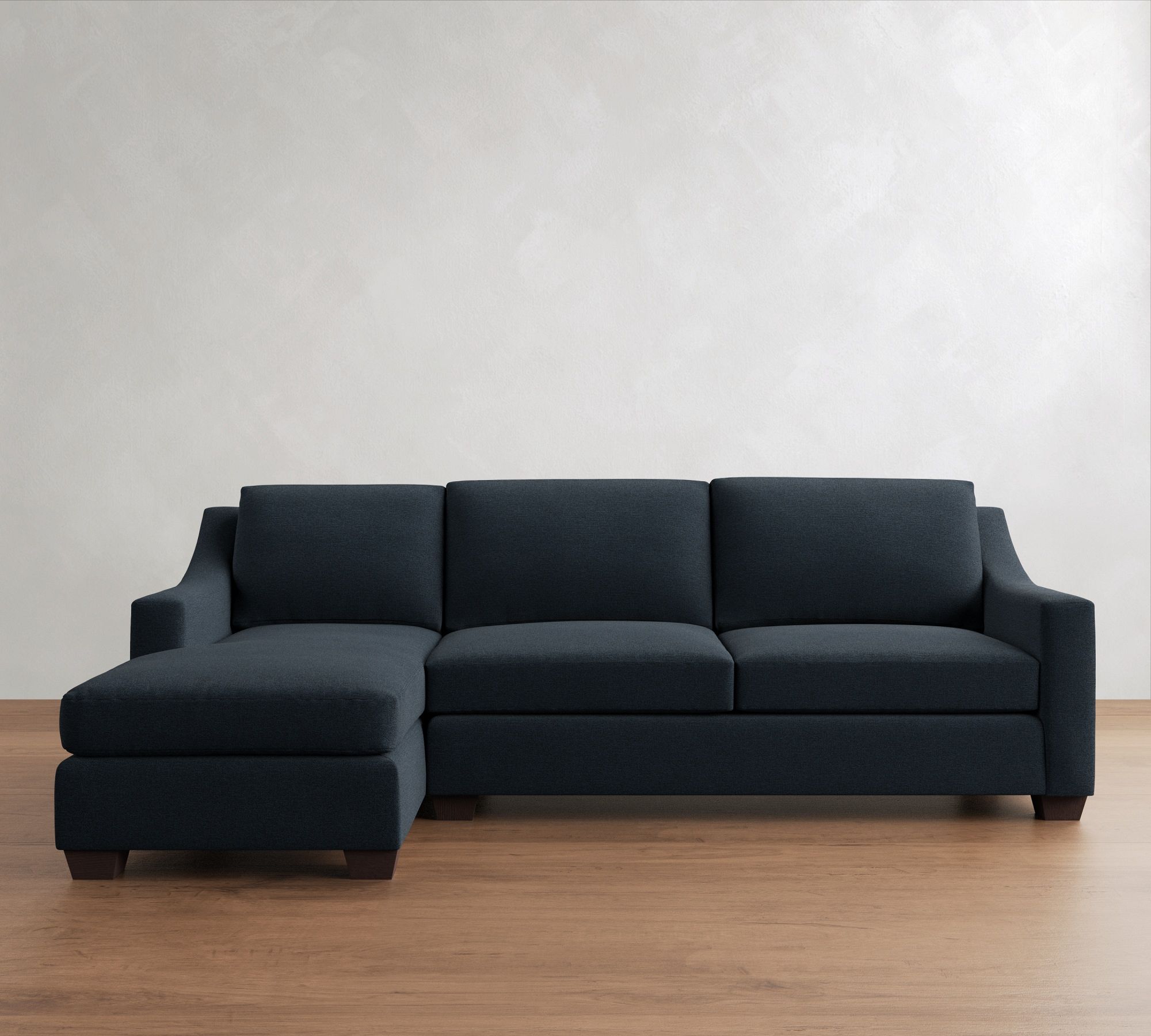 York Slope Arm Chaise Sleeper Sectional (99") - thumbnail 4