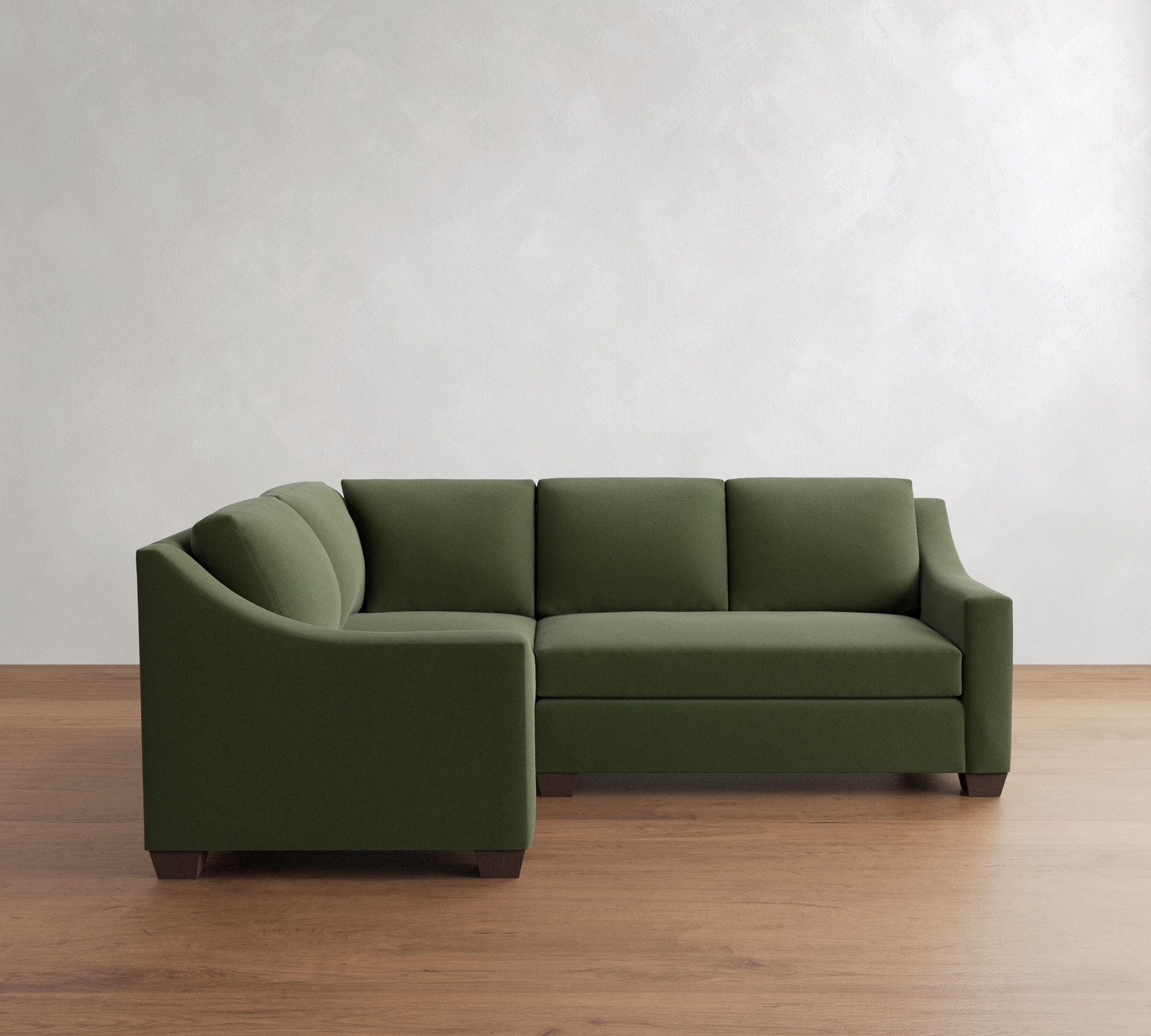 York Slope Arm 3-Piece Sectional (92")