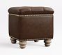Martin Leather Storage Cube