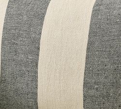Bold Striped Lumbar Pillow