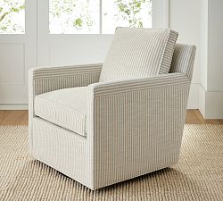 Tyler Square Arm Swivel Chair