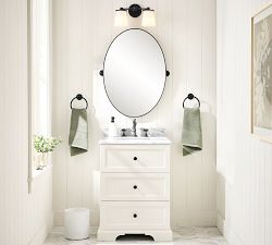 Sansome Oval Pivot Mirror