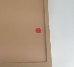 Open Box: Burlwood Tray, Rectangle - Brown