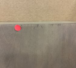 Open Box: Brighton Floating Wood Shelf, 14"D x 48"W - Gray Wash