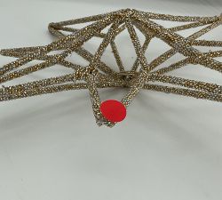 Open Box: Oversized Star Tree Topper - Silver/Gold