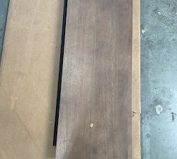 Open Box: Brighton Closet Shelf With Rail, 36" - Gray Wash