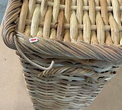 Open Box: Aubrey Handwoven Oversized Lidded Basket - Natural