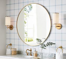 Andre Linen Cylinder Single Sconce (14")