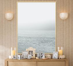 Isabel Capiz Demi Lune Sconce (10")