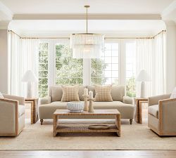 Kiara Tiered Glass Round Chandelier (24"-30")