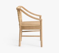 Bolinas Woven Back Dining Armchair