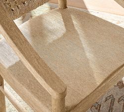 Bolinas Woven Back Dining Armchair