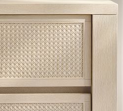 Marina Cane 6-Drawer Dresser (66")
