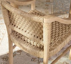 Bolinas Woven Dining Armchair