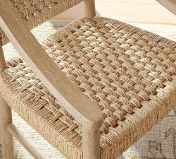 Bolinas Woven Dining Armchair