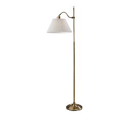 Open Box: Dahlia Metal Floor Lamp (65") - Antique Brass