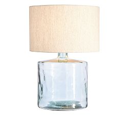 Open Box: Mallorca Large Table Lamp Base - Recycled Glass