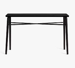 Open Box: Willow Rectangular Console Table - Midnight Black