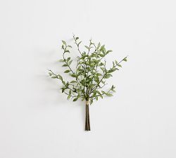 Faux Mini Green Leaf Bundle