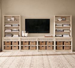 Marina Cane 6-Piece Storage Shelf Set (144")