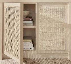 Marina Cane 6-Piece Storage Cabinet Set ​(144")