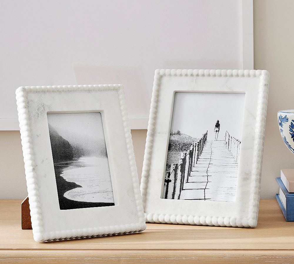 Marble Dotted Frames
