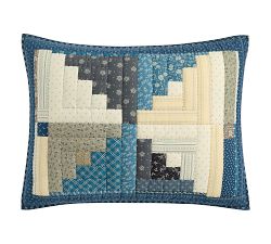 Grayson Reversible Patchwork Quilted Sham