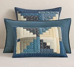 Grayson Reversible Patchwork Quilted Sham