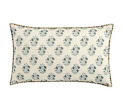Quinn Striped Floral Quilted Sham