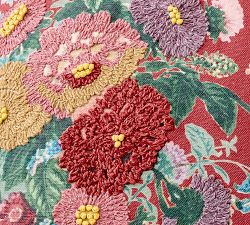 Cheyenne Floral Embroidered Pillow