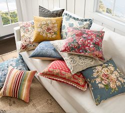 Cheyenne Floral Embroidered Pillow