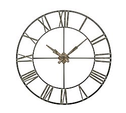 Open Box: Oversized Galvanized Wall Clock (48")