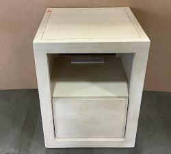 Open Box: Cayman Charging Nightstand (16") - Biscotti
