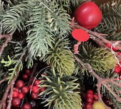 Open Box: Faux Lit Mixed Berry Tree (2')