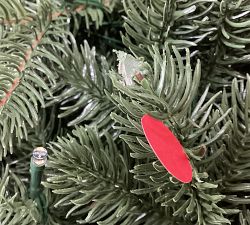 Open Box: Faux Lit Montreal Spruce Tree (6') - Warm White