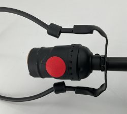 Open Box: Jordan Ceramic Table Lamp (25") - Blue Reactive Glaze 