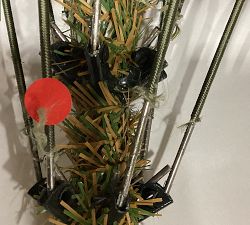 Open Box: Lit Washington Spruce Faux Christmas Tree (5')