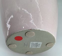 Open Box: LoveShackFancy Bow Vase, Tall (13.25"H) - Pastel Pink