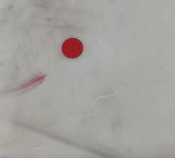 Open Box: Marquee Marble Lazy Susan - White