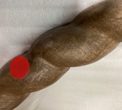 Open Box: Newport Round Wall Mirror (40") - Lightwood