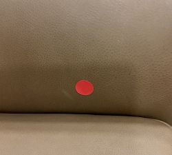 Open Box: Parker Leather Power Swivel Glider Recliner - Aviator Umber