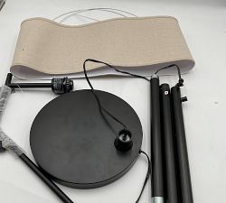 Open Box: Payton Metal Floor Lamp (65") - Black