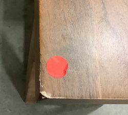 Open Box: Reed Console Table (40") - Antique Umber