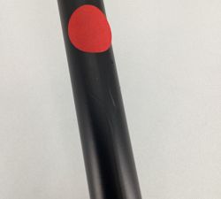 Open Box: Standard Curtain Rod &amp; Wall Bracket, 108" - 144", 0.75" diam. - Antique Bronze