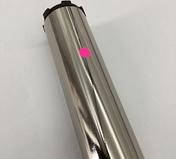 Open Box: Standard Curtain Rod &amp; Wall Bracket, 60"-108", 1.25" Diam. - Polished Nickel 