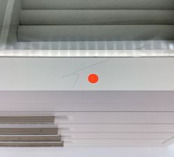 Open Box: Stella Jewelry Box, Large - Dutch White